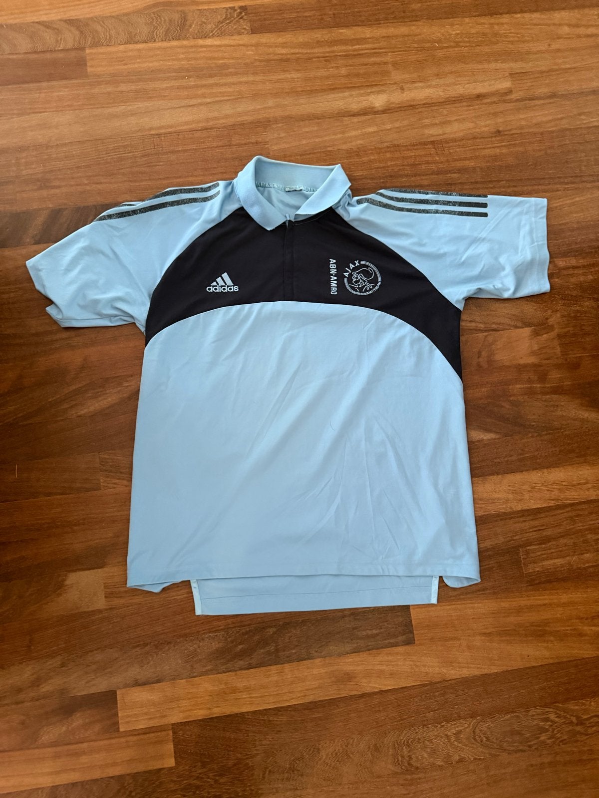 Ajax Vintage uitshirt 2002/2003, Ophalen, Gedragen, Overige maten, Blauw