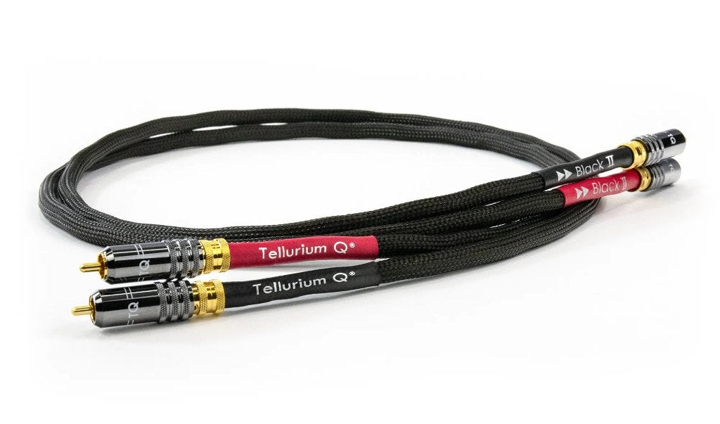Tellurium Q Black II RCA, Audio, Tv en Foto, Ophalen of Verzenden, Nieuw, Minder dan 2 meter, Interlink-kabel