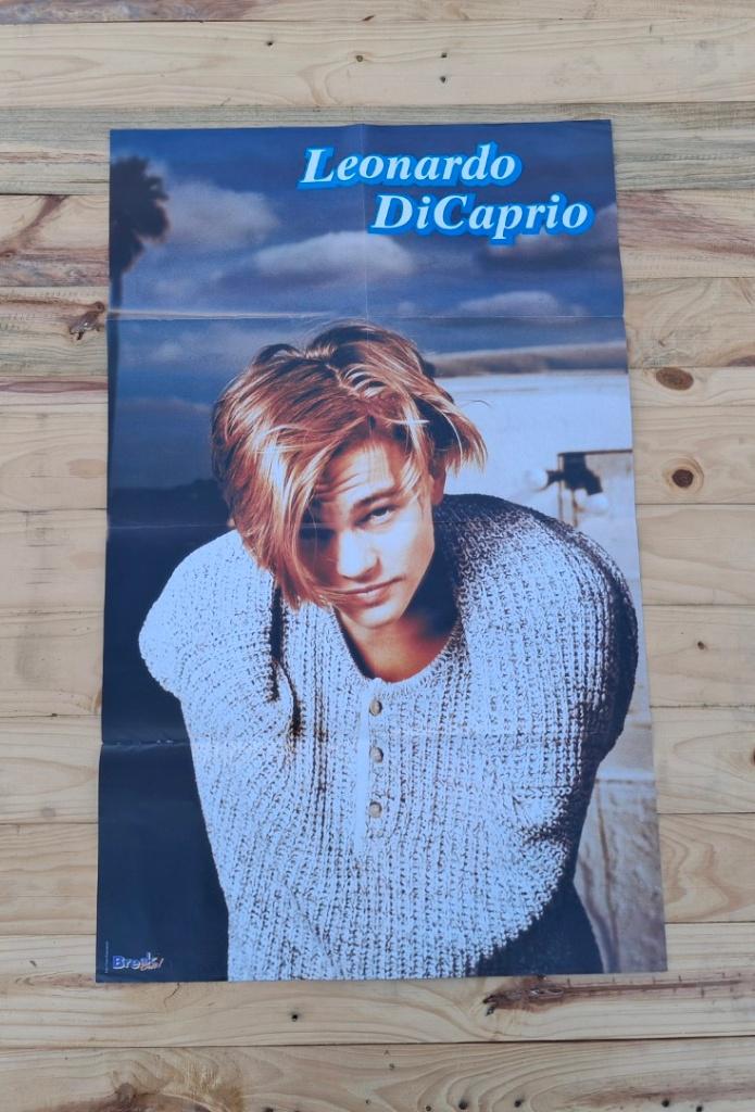 Poster Leonardo DiCaprio - Fabiënne, Ophalen of Verzenden, A1 t/m A3, Film en Tv