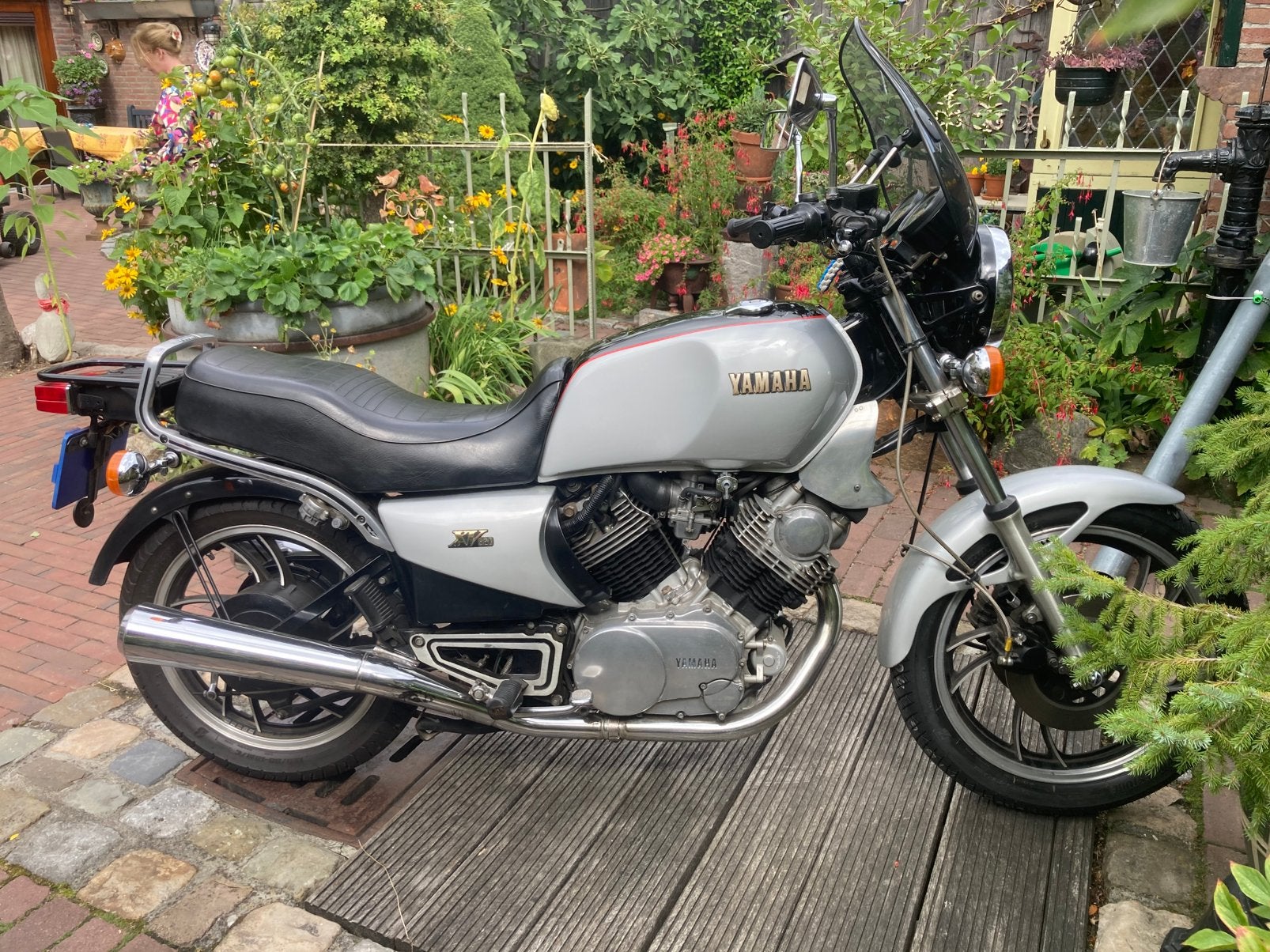 Yamaha toermotor, Ophalen, Gebruikt