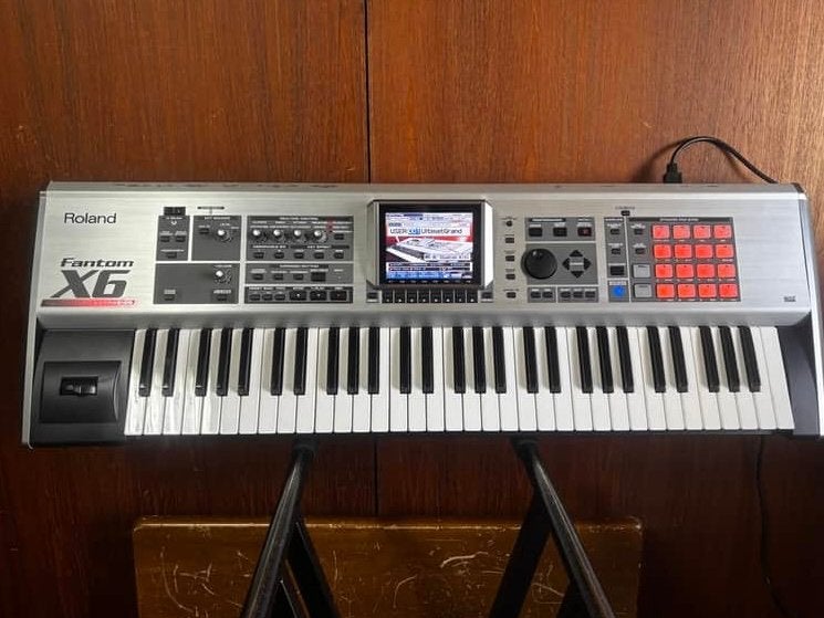 Roland Fantom-X6 Workstation Synthesizer, Ophalen of Verzenden, Zo goed als nieuw, 61 toetsen, Roland