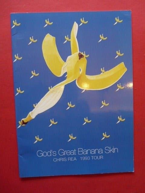 Tourbook Chris Rea - God's Great Banana Skin 1993 Tour, Ophalen of Verzenden, Gebruikt, Boek, Tijdschrift of Artikel