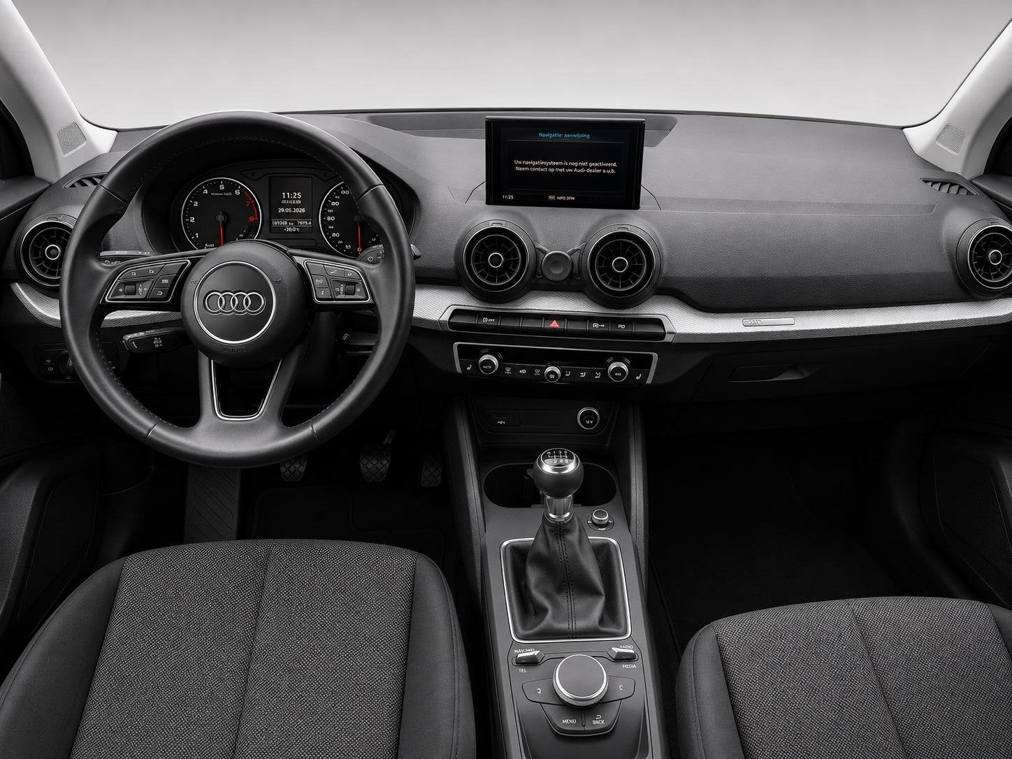 Audi Q2 1.0 TFSI Sport Black-White Stoelverwarming| Privacy, Voorwielaandrijving, Stof, Gebruikt, Met garantie (alle)