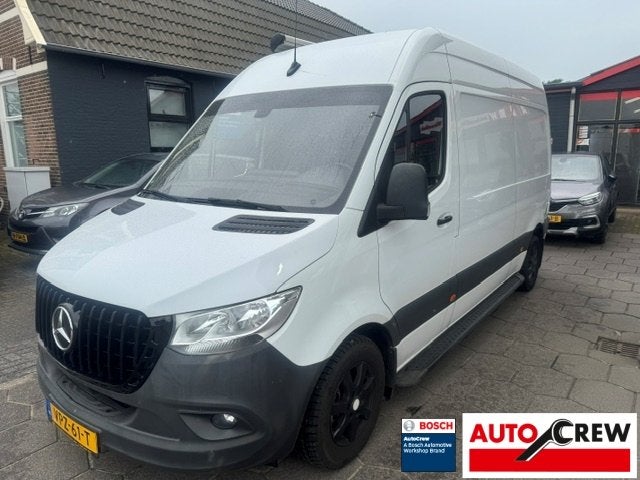 MERCEDES Sprinter GB 314 CDI L2 H2392/3500 MOTORSPORTBUS, Auto's, Parkeersensor, Gebruikt, 2000 kg, Wit