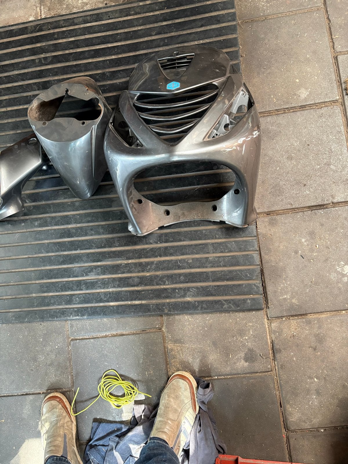 Zip2000 kappen, Fietsen en Brommers, Ophalen, Gebruikt, Kap, Piaggio