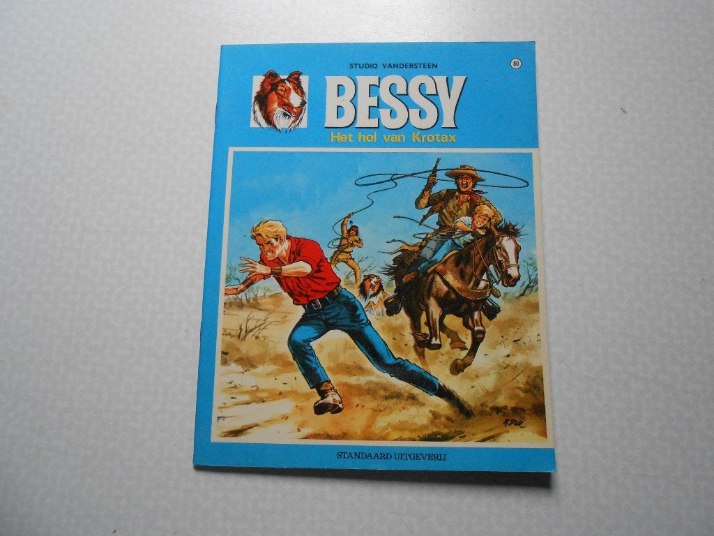 Bessy 80 Het hol van Krotax 1970 1 ste druk., Boeken, Stripboeken, Nieuw, Eén stripboek, Ophalen of Verzenden