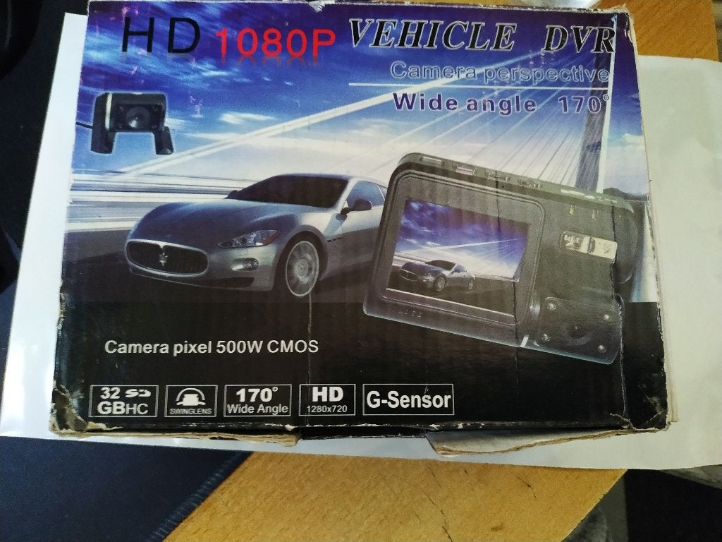 Vehicle DVR Auto Dashcam (Voor en Achter), Auto diversen, Dashcams, Ophalen of Verzenden, Nieuw