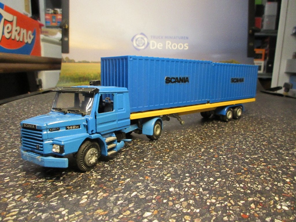 Tekno Scania 142 torpedo demo, Ophalen of Verzenden, Zo goed als nieuw, Bus of Vrachtwagen, Tekno