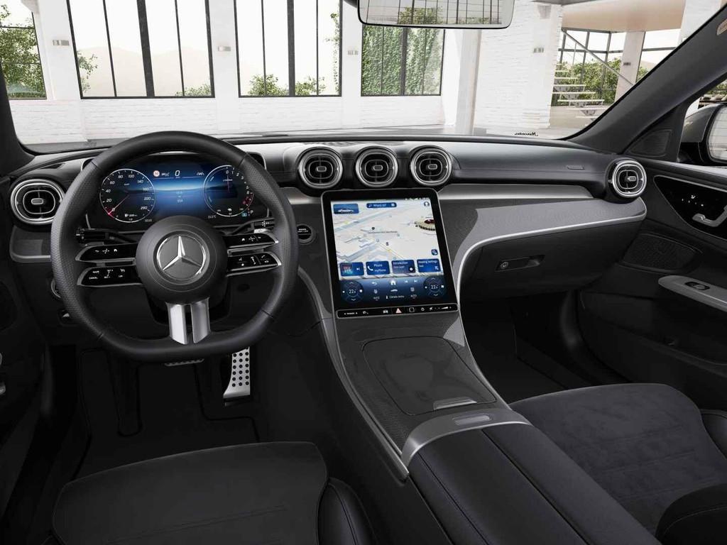 Mercedes-Benz C-Klasse Limousine 300 e Business Solution AMG, Auto's, Automaat, Achterwielaandrijving, 1800 kg, Parkeercamera