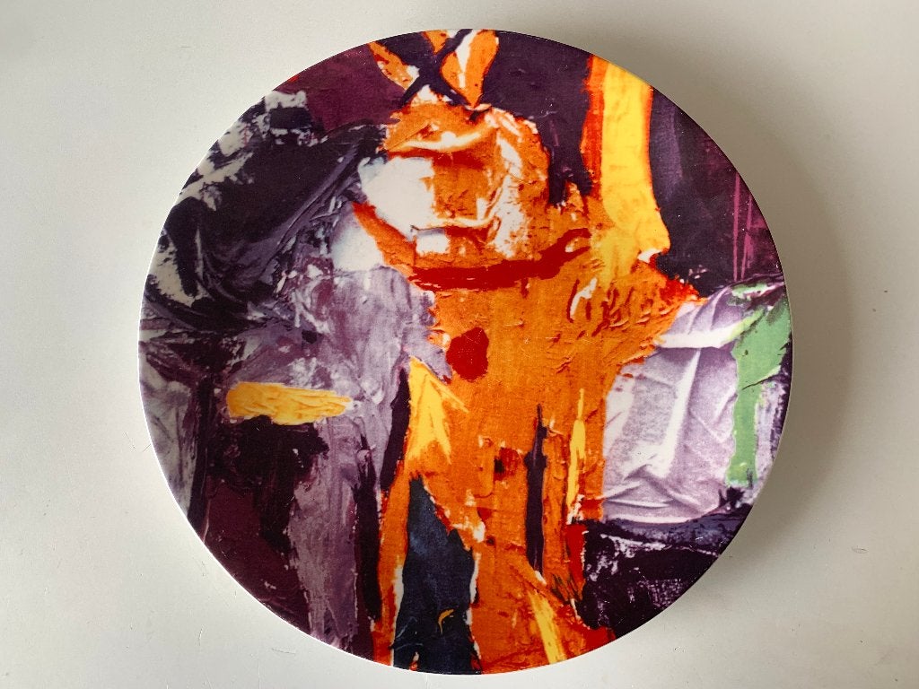 Kunst op Tafel bord Design Irena Keckes, Ophalen, Bord