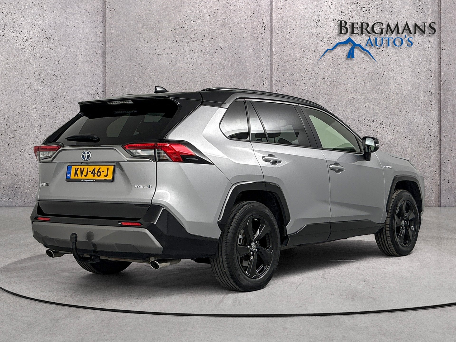 Toyota RAV4 - 2.5 Hybrid Bi-Tone // TREKHAAK // SCHUIFDAK //, Auto's, Toyota, Gebruikt, 4 cilinders, 2487 cc, Leder en Stof