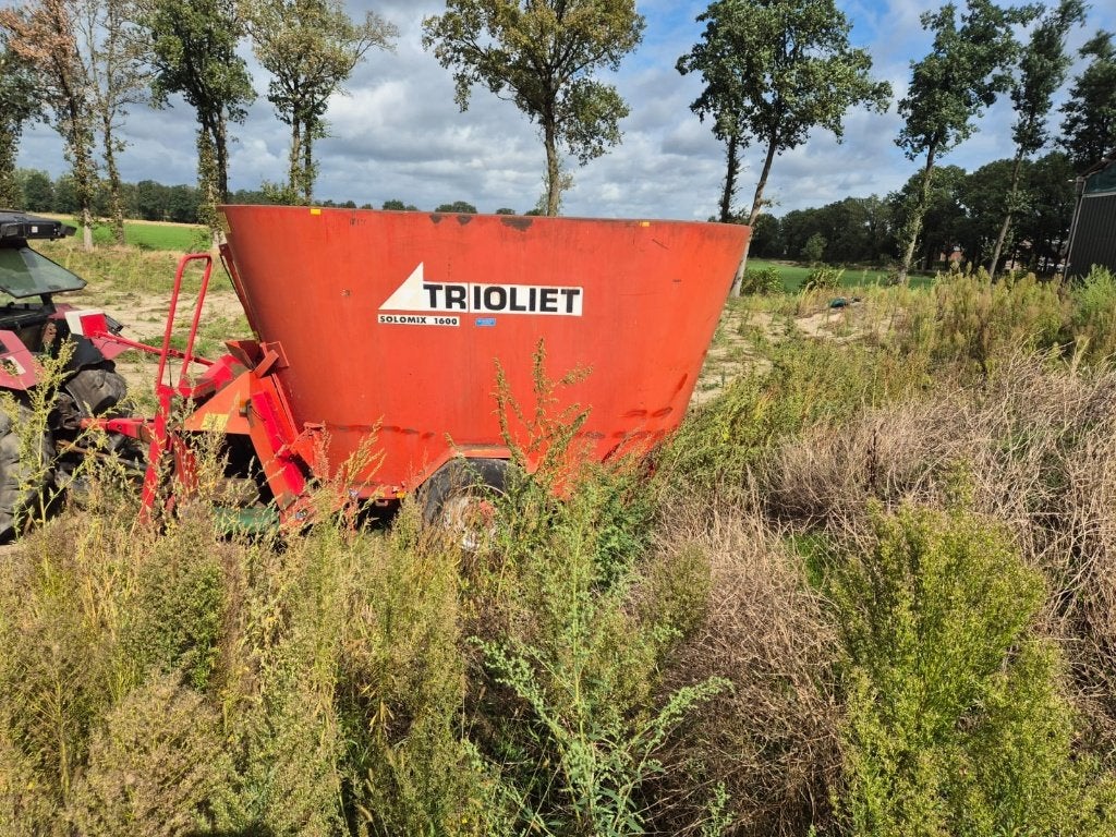 Trioliet Solomix 1600 voermengwagen - RVS onderkant 50cm, Ophalen, Veehouderij, Voertechniek