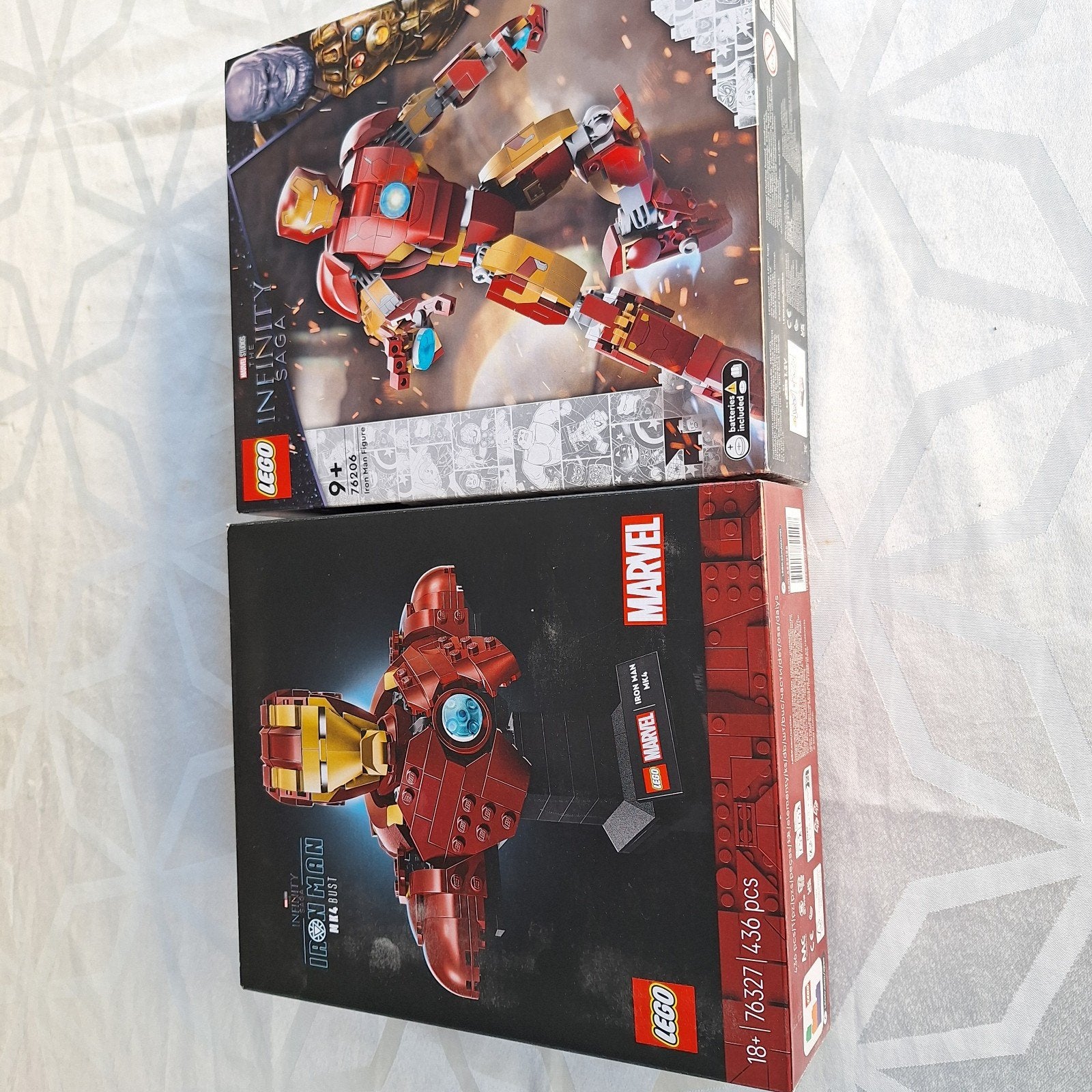 Twee nieuwe LEGO Iron Man sets (76327 en 76206), Ophalen of Verzenden