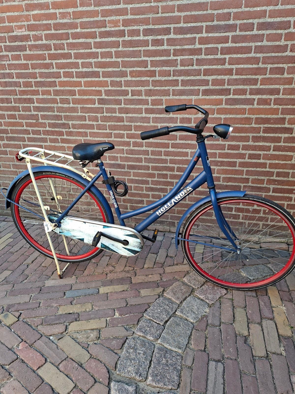 Mooie Hollandia omafiets 28 inch, frame 53  cm, Fietsen en Brommers, Fietsen | Dames | Omafietsen, Ophalen, Terugtraprem, Hollandia