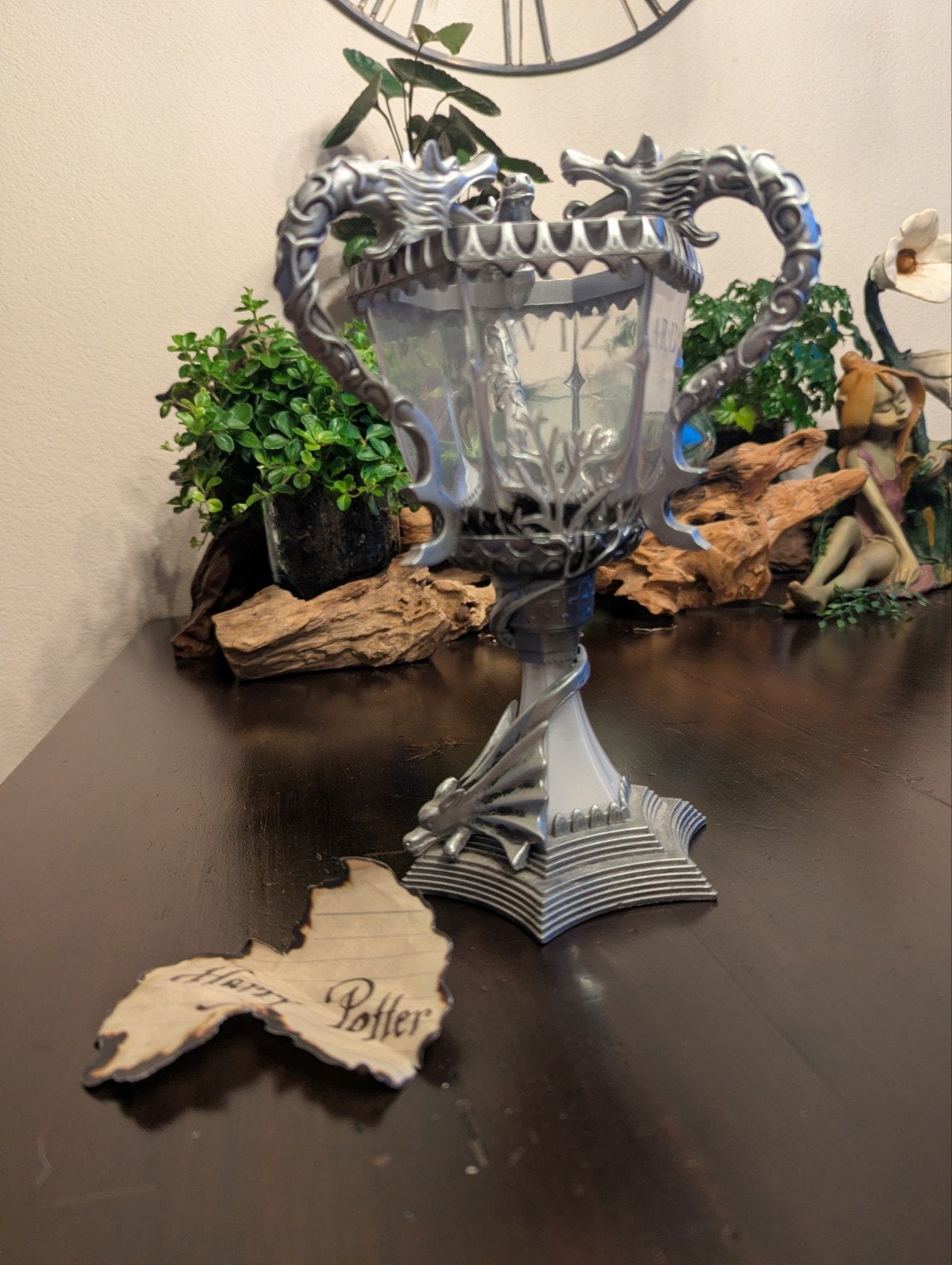 Harry Potter Triwizard Cup  Warner Bros, Verzamelen, Ophalen of Verzenden, Zo goed als nieuw, Replica