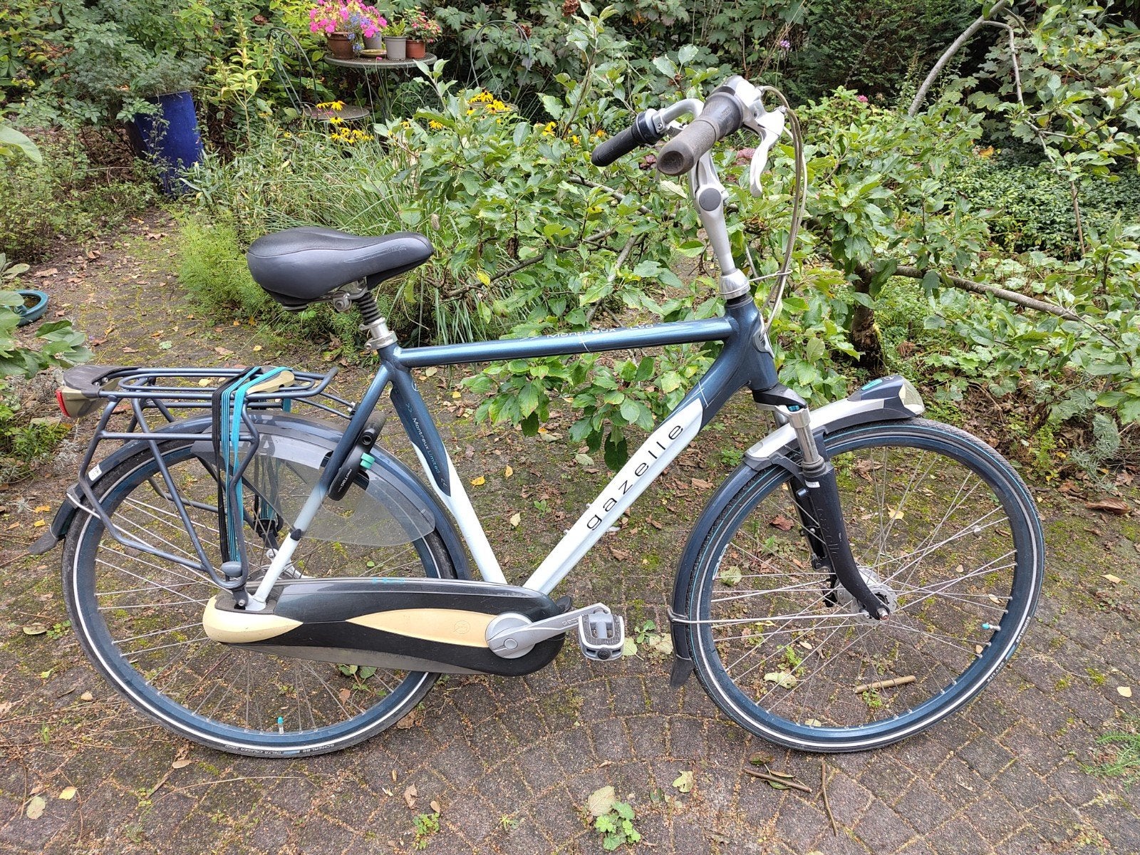 Gazelle herenfiets 57cm Montreux Ltd, Ophalen, Gebruikt, Versnellingen, 57 tot 61 cm
