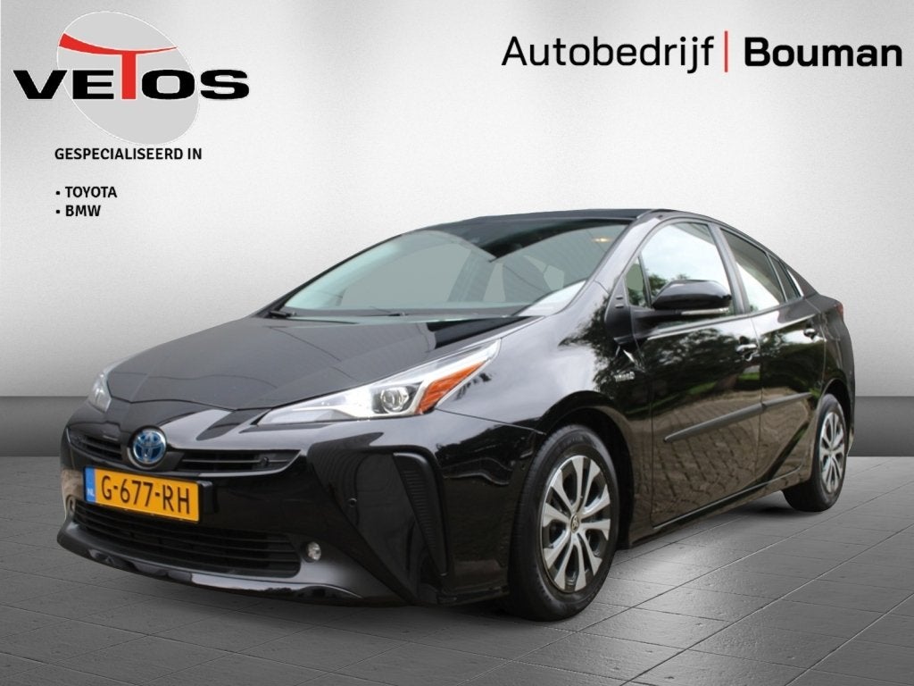 Toyota Prius 1.8 Executive / HUD / Navigatie / Leder / Stoel, Auto's, Automaat, 12 maanden, Bedrijf, Hybride Elektrisch/Benzine