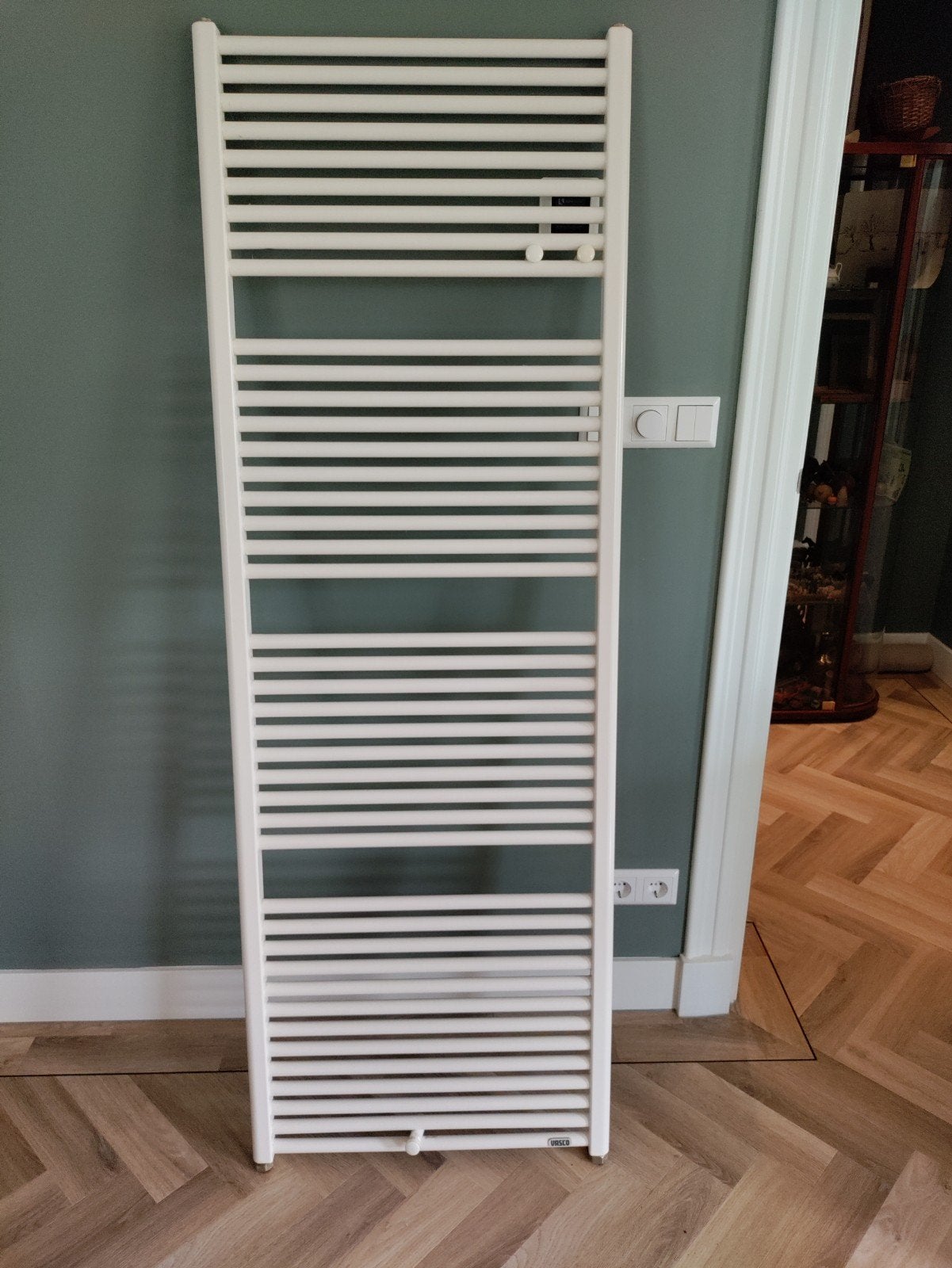 Vasco Buis Handdoekradiator - Wit, Doe-het-zelf en Verbouw, Ophalen, Radiator, Minder dan 60 cm, 80 cm of meer