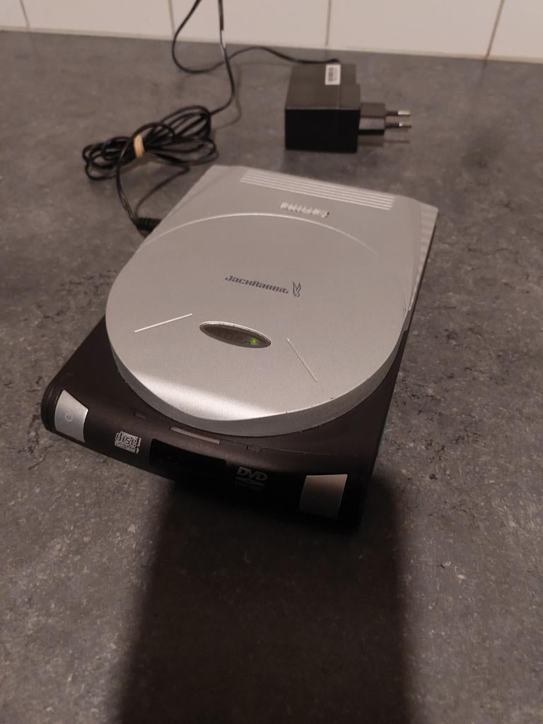 Philips Jack Rabbit cd en dvd speler, Ophalen of Verzenden, Discman