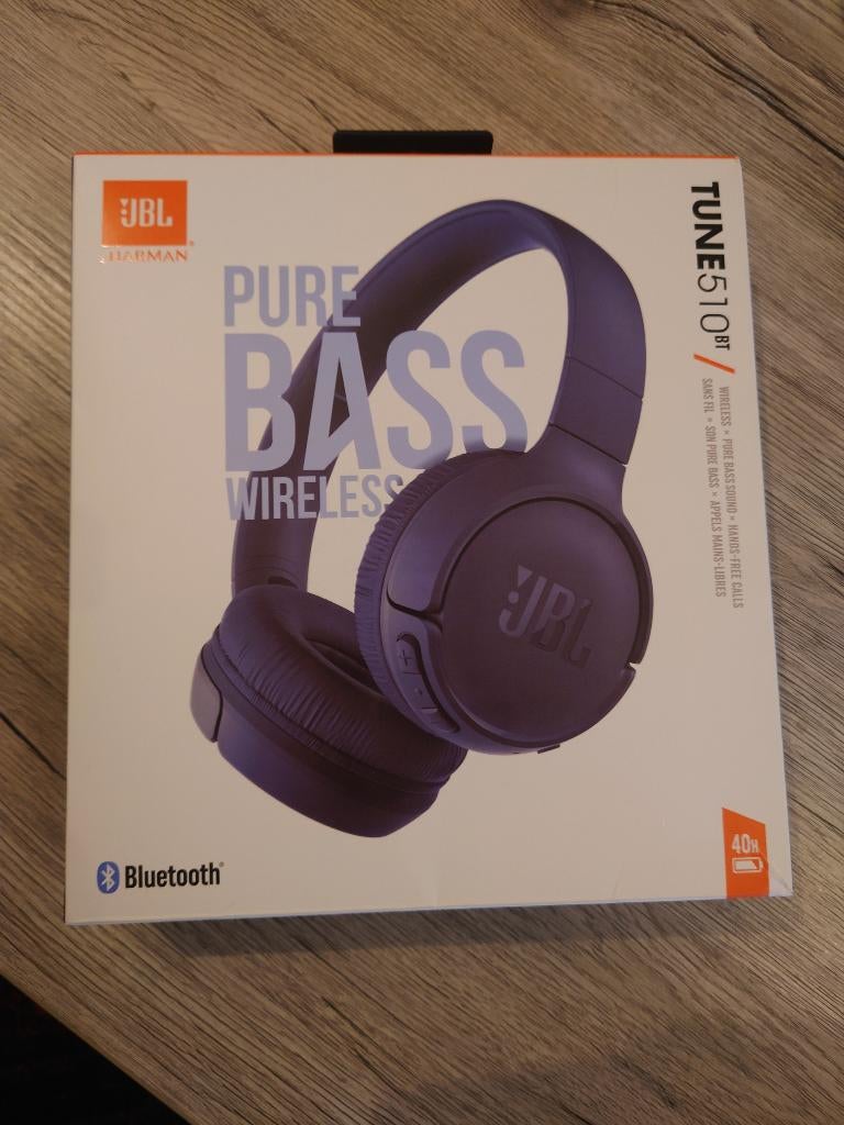JBL Tune 510BT Pure Bass Headphones