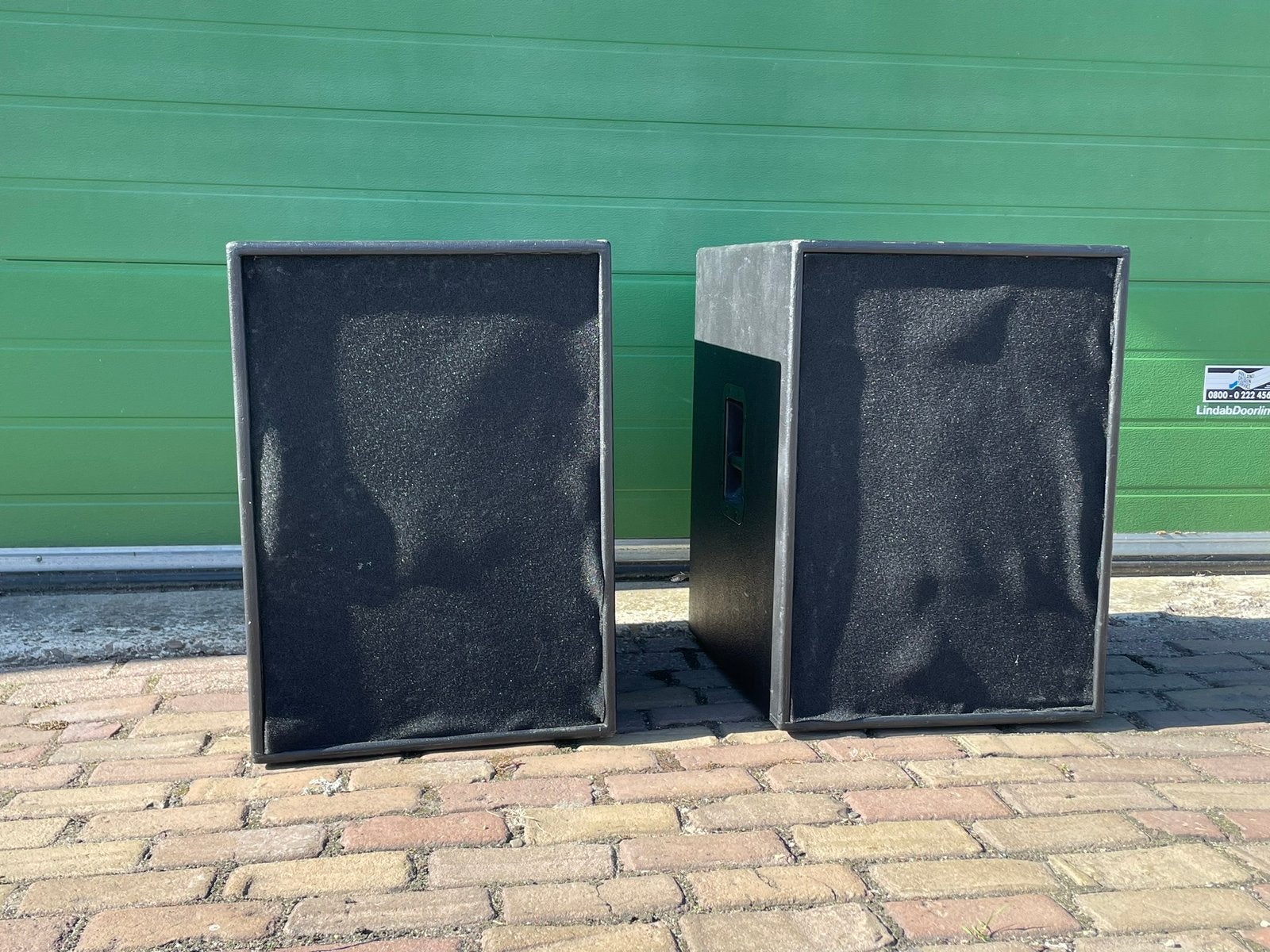 DAP AX-15B subwoofer set, Ophalen, Gebruikt