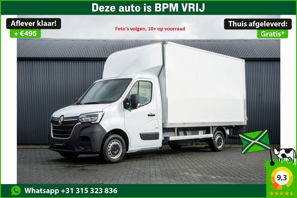 Renault Master 2.3dCi | Bakwagen met Laadklep | LED | Carpla, 145 pk, Gebruikt, 4 cilinders, Renault
