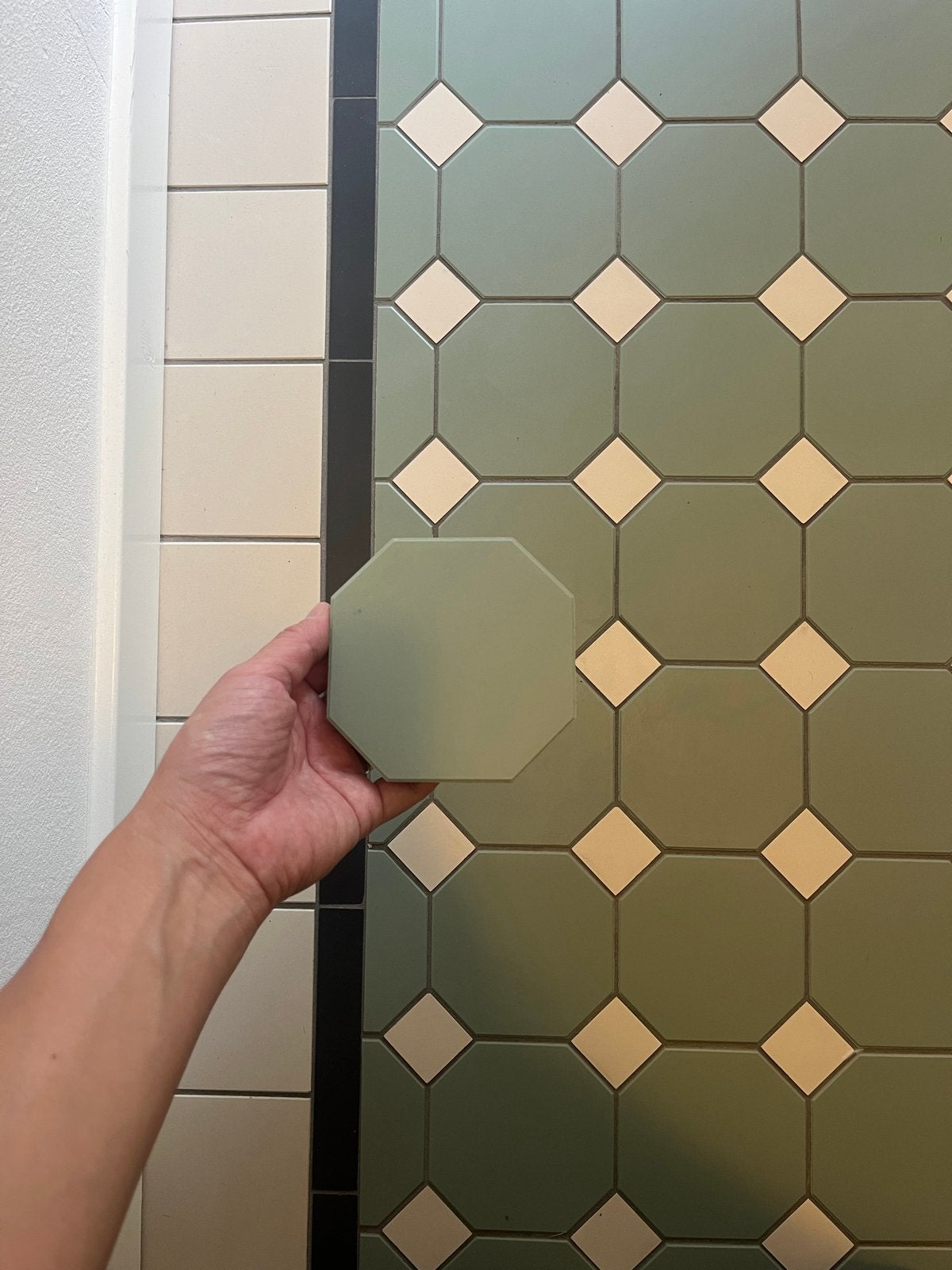 Winckelmans Octagon tegels 10x10cm Vert Pale - 120 stuks, Doe-het-zelf en Verbouw, Tegels, Ophalen, Nieuw, Minder dan 20 cm, Minder dan 5 m²