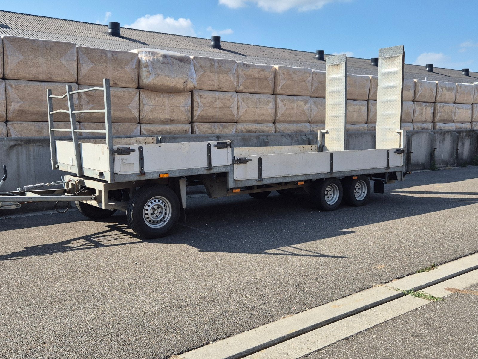 Doornwaard D3500.ZH Plateauwagen - Max. Massa 3500 kg, Ophalen of Verzenden, Gebruikt