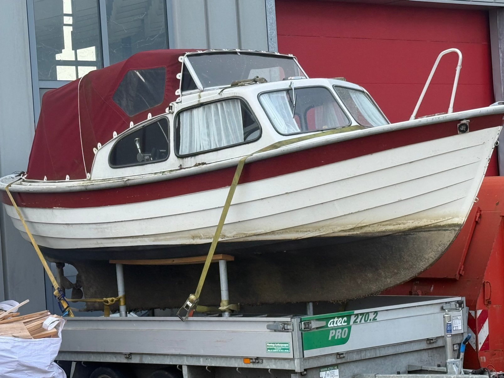 Opbouw van saga 20, Ophalen of Verzenden, Overige typen, Motorboot