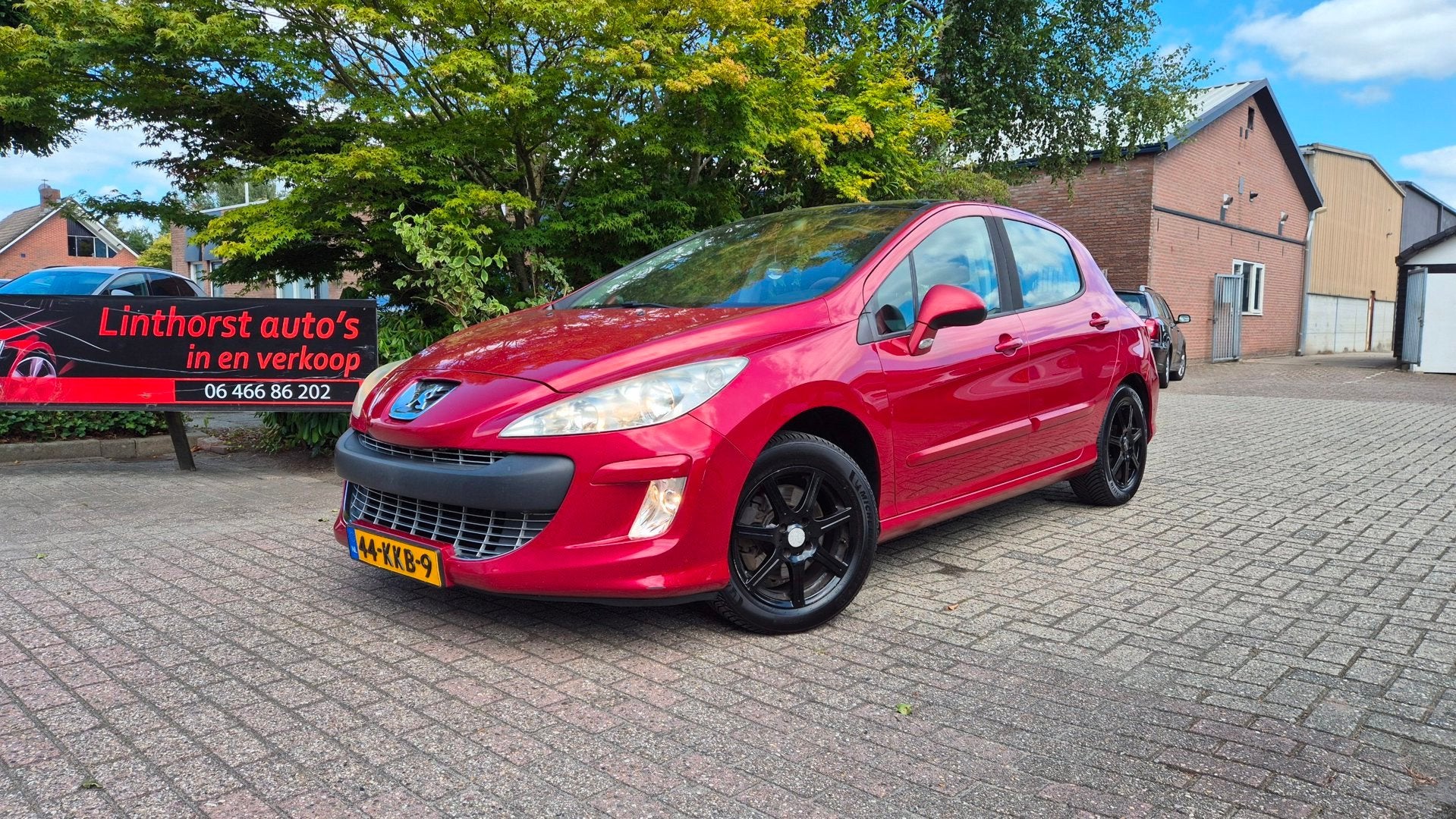 Peugeot 308 2.0 HDiF XT CLIMA-LEDER-EURO 5, Auto's, Voorwielaandrijving, 136 pk, Gebruikt, Zwart
