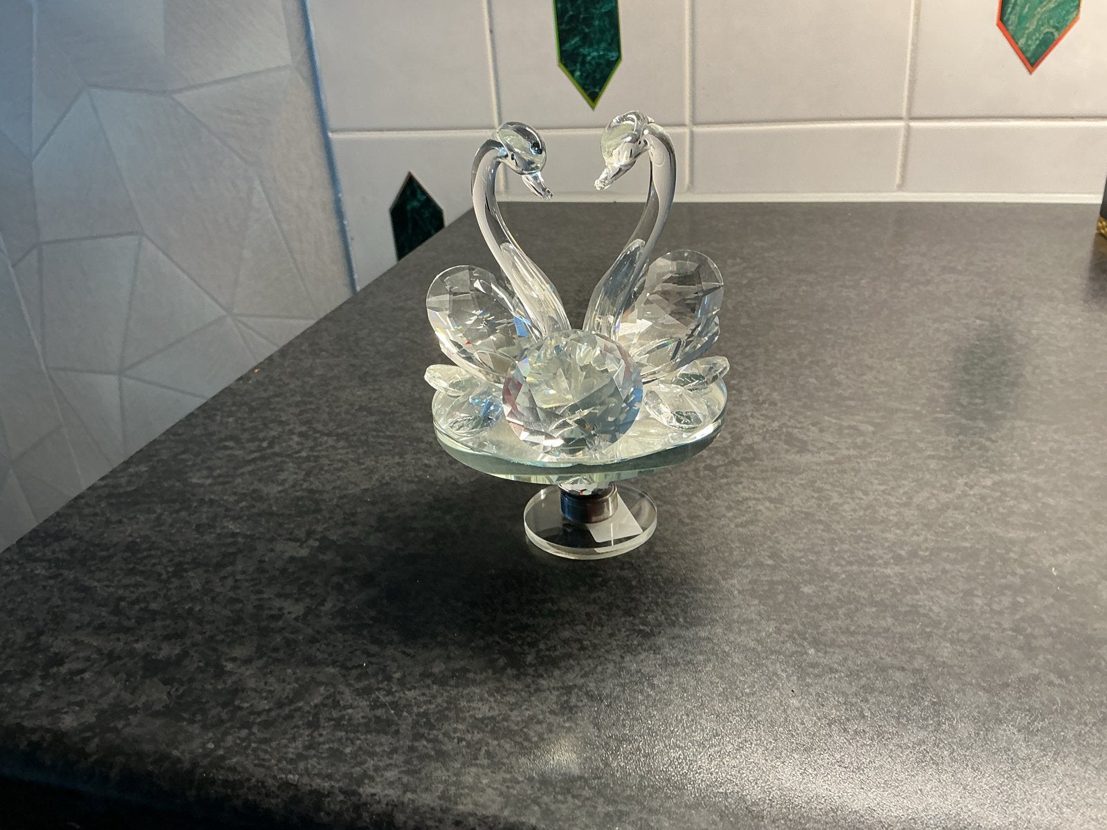 Mooie kristallen beeldjes te koop, Ophalen of Verzenden, Zo goed als nieuw, Dier