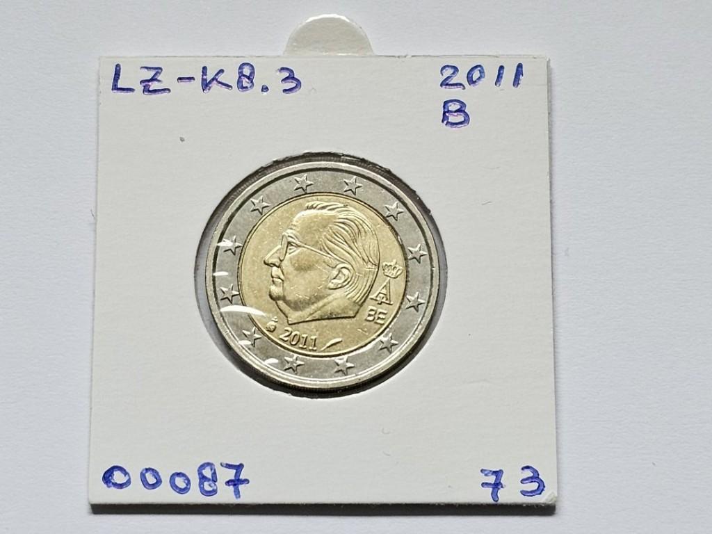 2-euromunt België (B) 2011 Koers LZ-K8.3, Postzegels en Munten, Munten | Europa | Euromunten, Ophalen of Verzenden, België, 2 euro