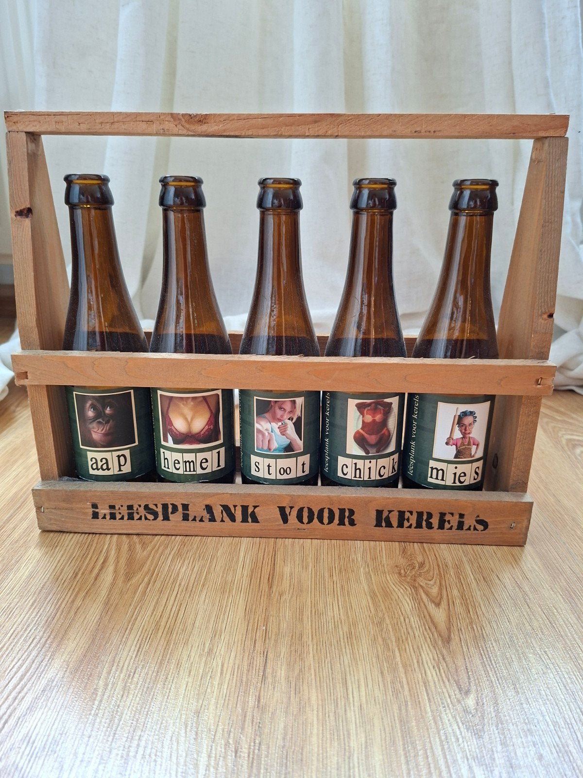 #biersoorten #leesplankje voor kerels, Ophalen, Nieuw, Flesje(s), Overige merken
