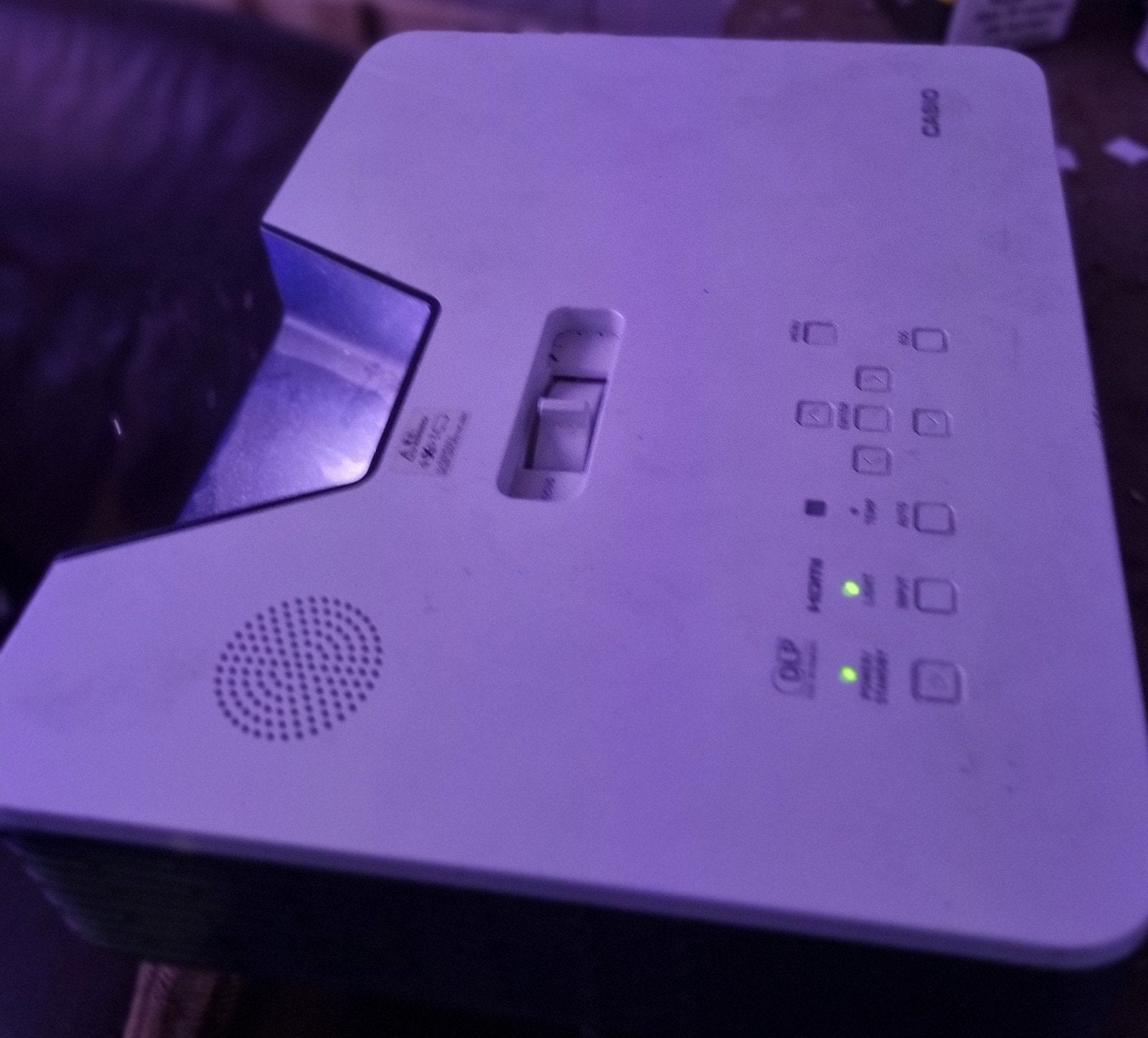 Casio laser beamer., Ophalen of Verzenden, Gebruikt, Overige technologieën, Casio