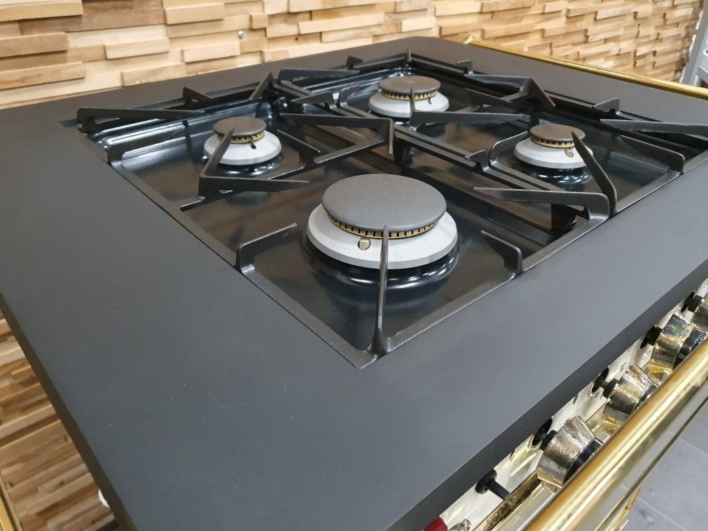 🔥Luxe Godin Fornuis 60/78/88cm crème / ivoor wit 1 oven, Niet ingevuld, 60 cm of meer, Niet ingevuld, Zo goed als nieuw