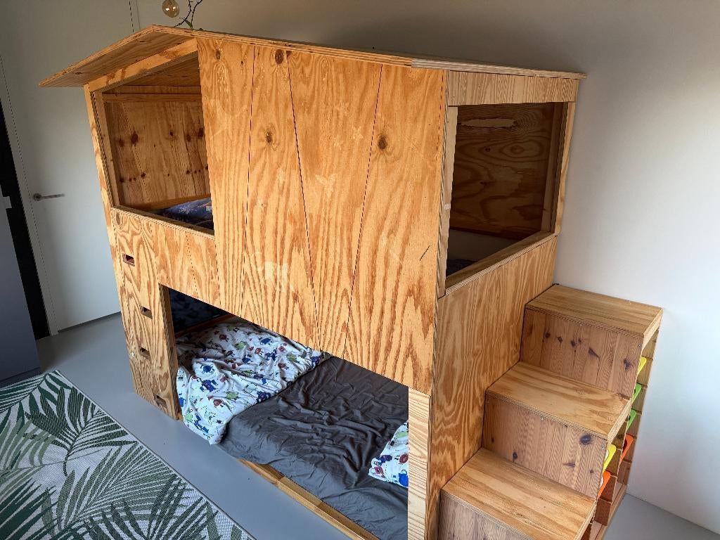 Hoogslaper IKEA hack, Ophalen, Gebruikt, Hoogslaper