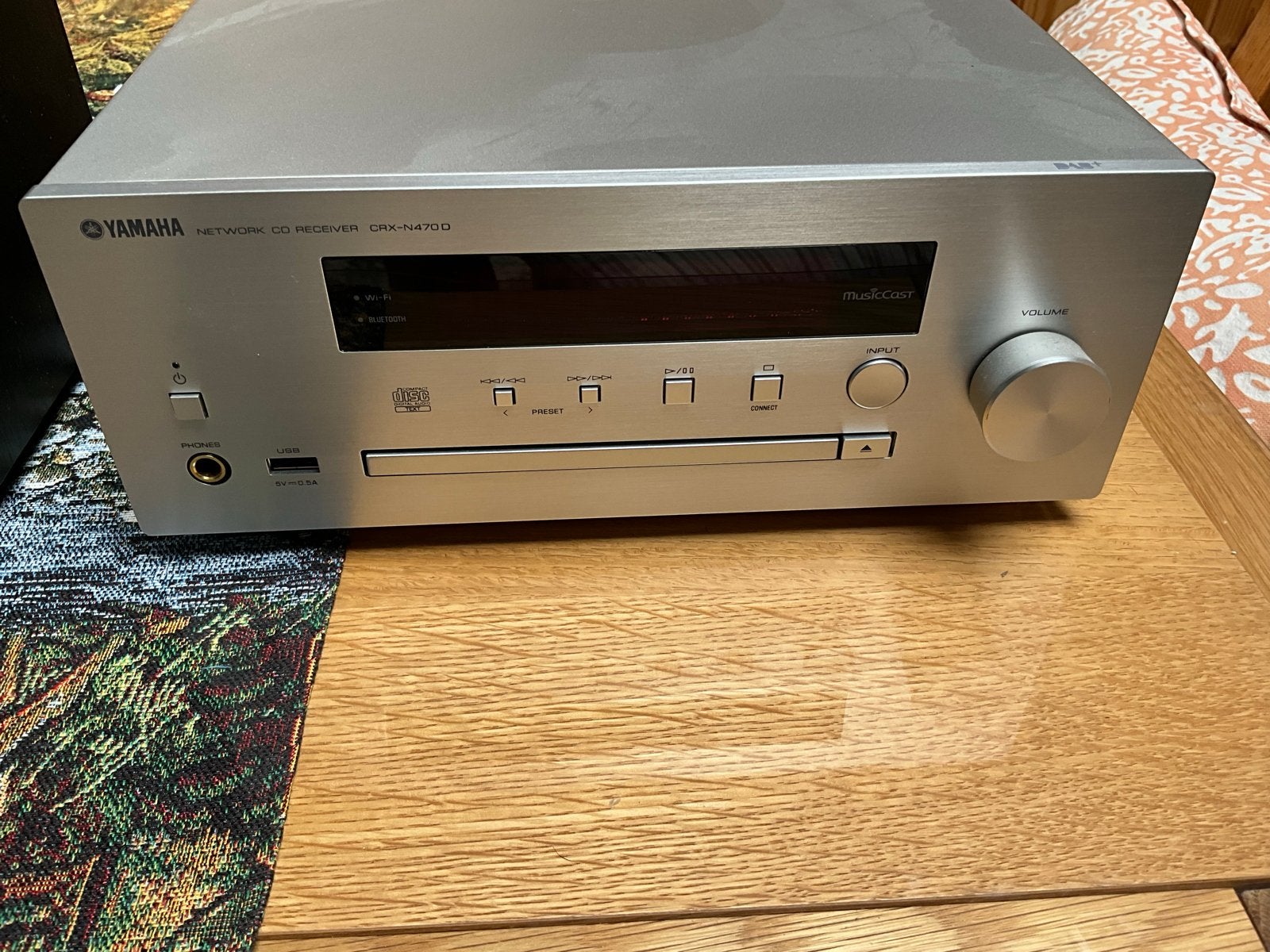 Yamaha MCR-N470D Microset met CD, Radio en Speakers, Overige merken, Verzenden, Zo goed als nieuw, Microset