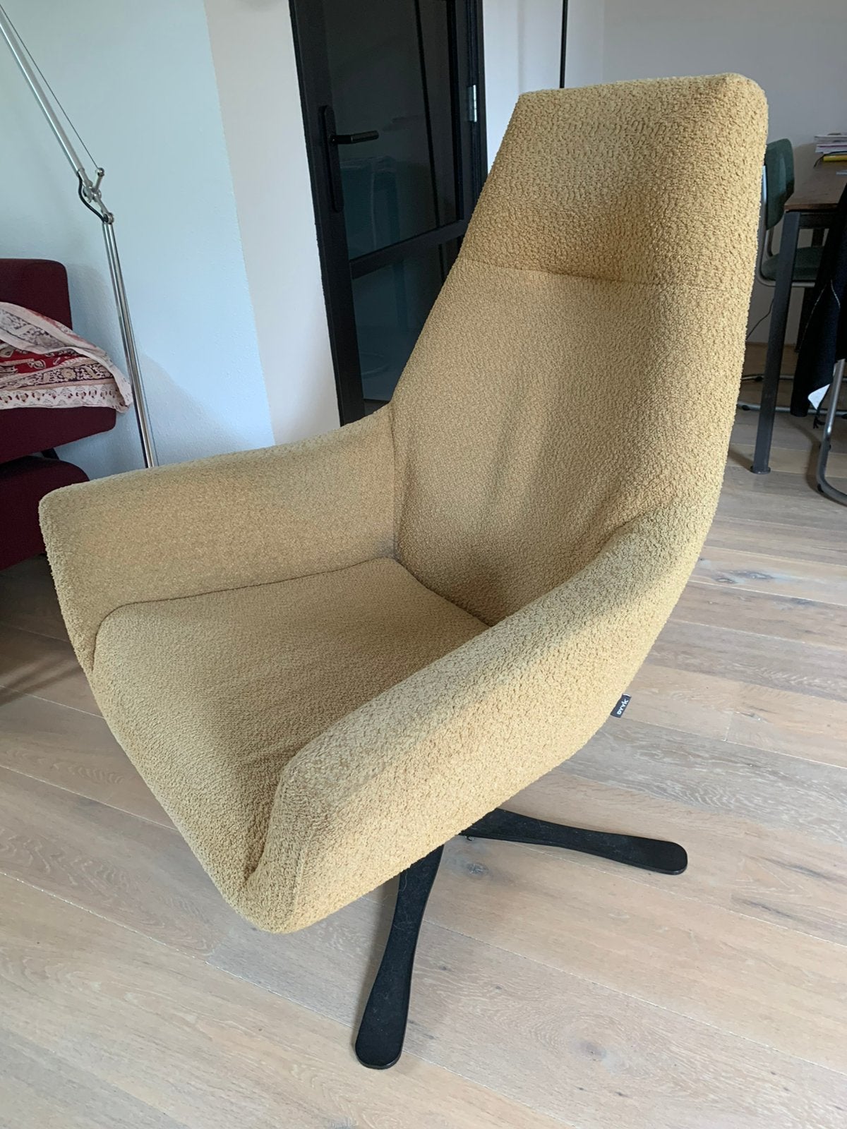 Dyyk fauteuil, geel., Ophalen, Gebruikt