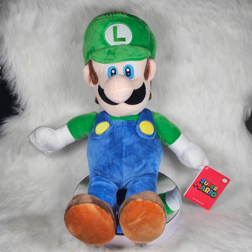 Luigi Super Mario Knuffel - Nieuw, Kinderen en Baby's, Speelgoed | Knuffels en Pluche, Groen, Overige typen, Ophalen of Verzenden