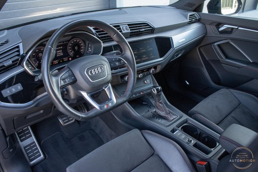 Audi Q3 Sportback 45 TFSIe S line B&O Camera Sfeerverlichtin, Auto's, Automatische klimaatregeling, Gebruikt, Met garantie (alle)