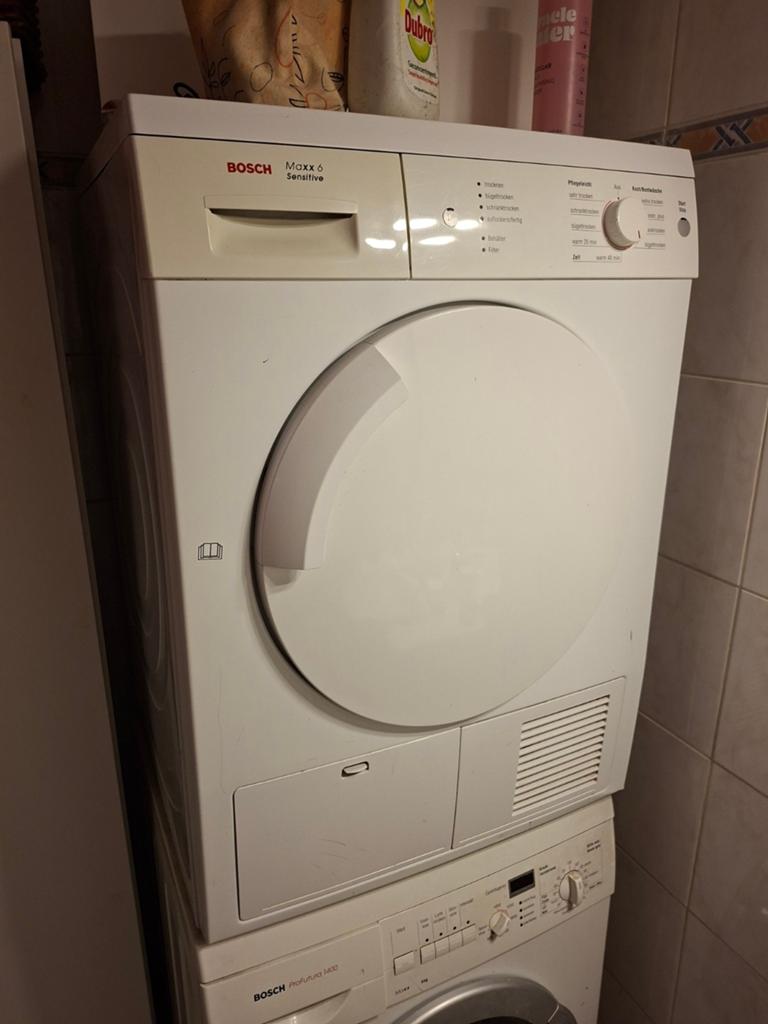 Bosch Maxx 6 Sensitive Condensdroger - kapot, Witgoed en Apparatuur, Wasdrogers, Ophalen, 6 tot 8 kg, Gebruikt, Voorlader