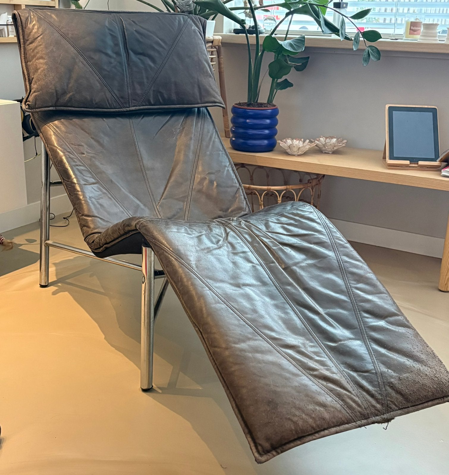 Vintage relax fauteuil van Tord Björklund, Ophalen, Gebruikt, Overige materialen