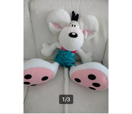 Grote Diddl knuffel, in goede staat., Verzamelen, Ophalen of Verzenden, Diddl, Zo goed als nieuw, Overige typen
