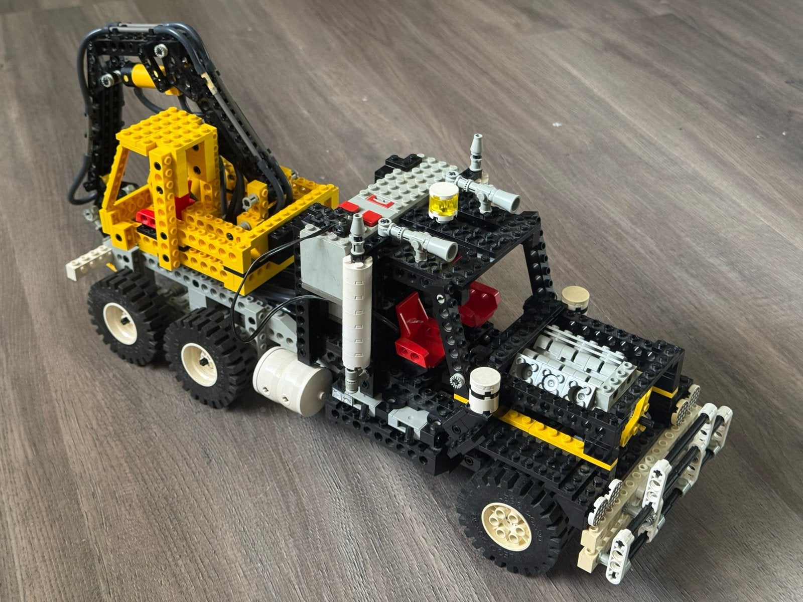 Lego Technic 8868 pneumatic Kraanwagen, Ophalen of Verzenden, Gebruikt, Lego