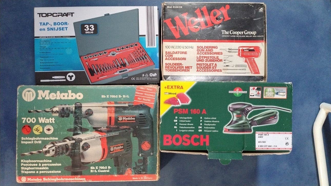 Metabo, Weller, Bosch en Topcraft gereedschap, Ophalen of Verzenden, Gebruikt