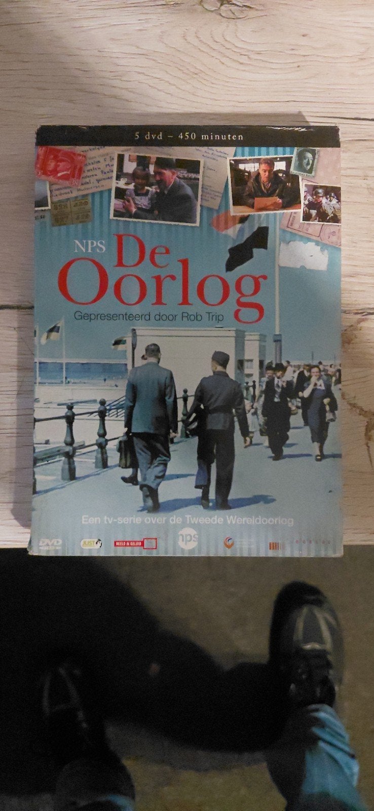de oorlog npo rob trip tv serie 5dvd 450min, Nederlands, Vanaf 9 jaar, Zo goed als nieuw, Inclusief boekje