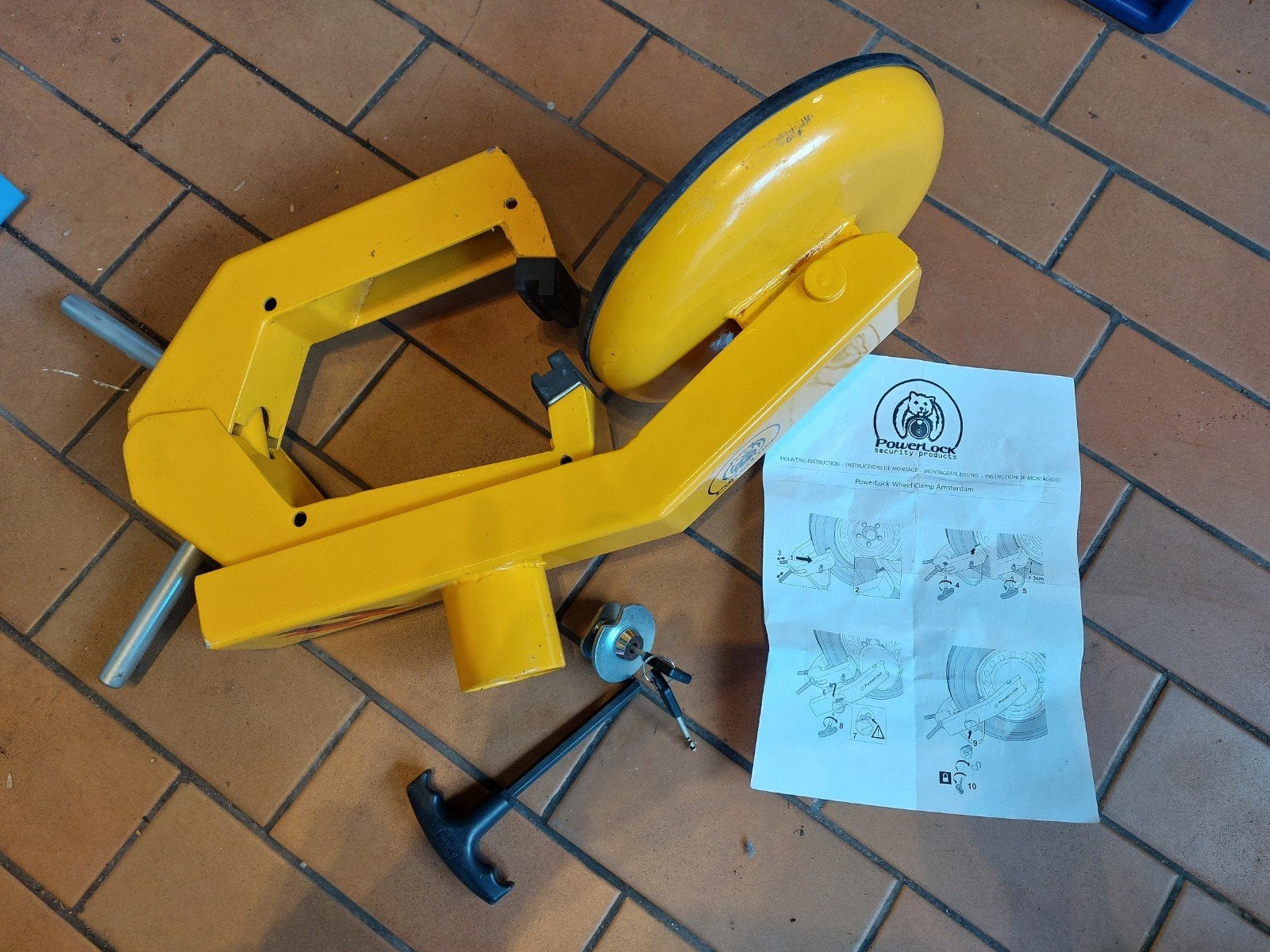 Wielklem, Ophalen, Gebruikt