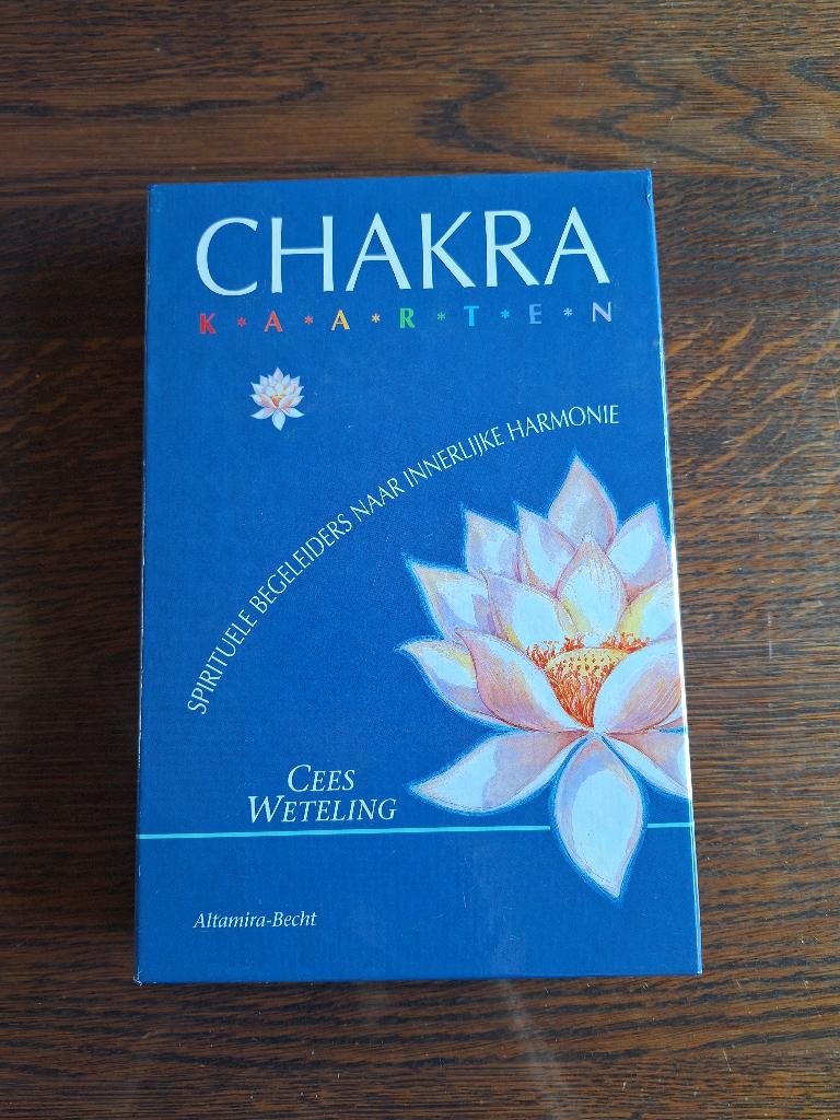Chakra kaarten Cees Weteling, Ophalen of Verzenden, Zo goed als nieuw, Tarot of Kaarten leggen, Overige typen