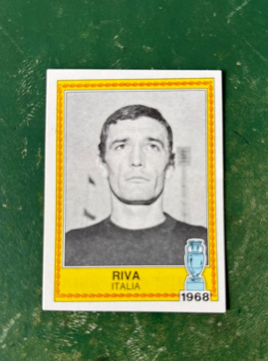 Panini plaatje Riva Italie Historie Euro 80, Ophalen of Verzenden