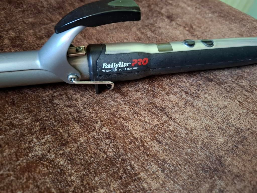 Babyliss Pro krultang, Ophalen of Verzenden, Zo goed als nieuw, Krultang of Stijltang